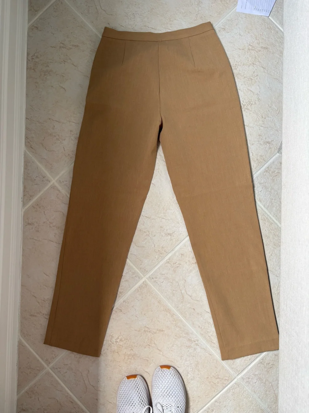 LAUREN RALPH LAUREN TAN CAMEL RIDING PANTS TROUSERS PETITE